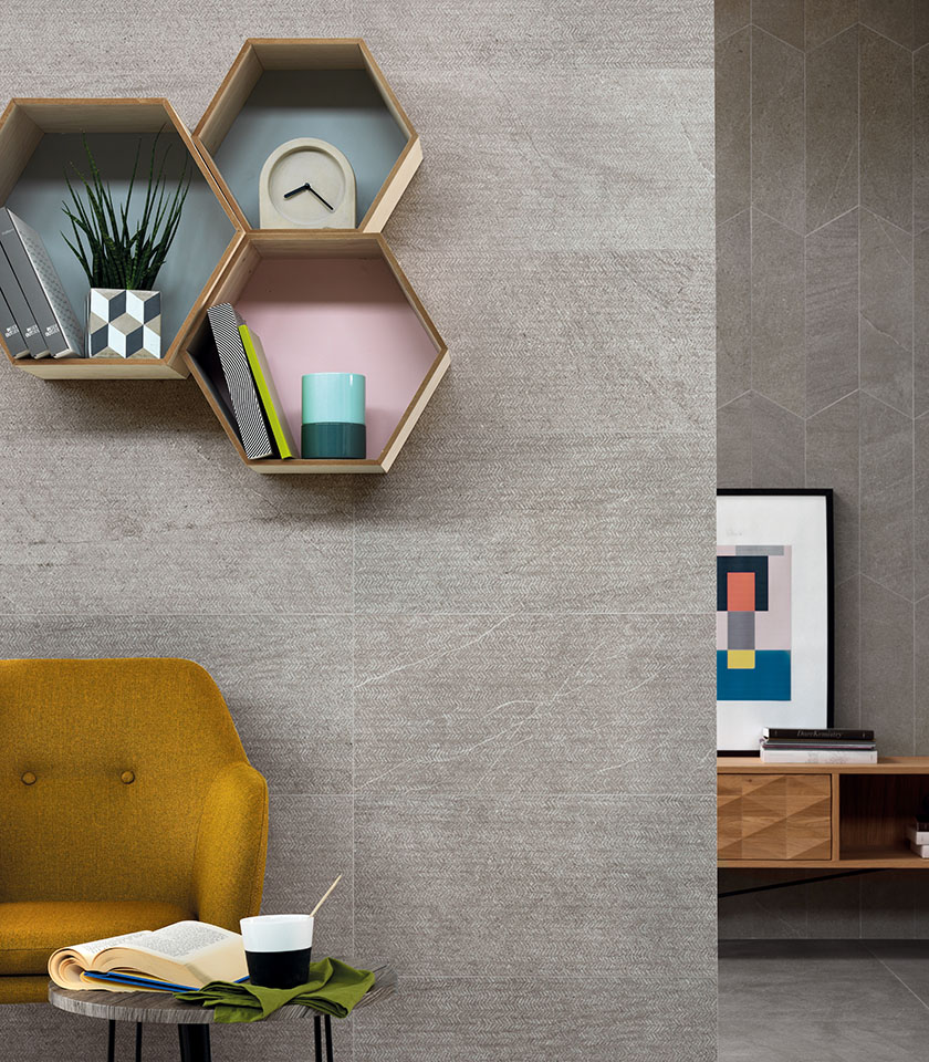 Scopri come combinare texture, geometrie e superfici Lea Ceramiche per creare interni moderni, dinamici e ricchi di personalità.
